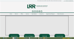 Desktop Screenshot of lrrdental.com