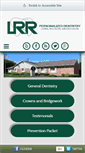 Mobile Screenshot of lrrdental.com